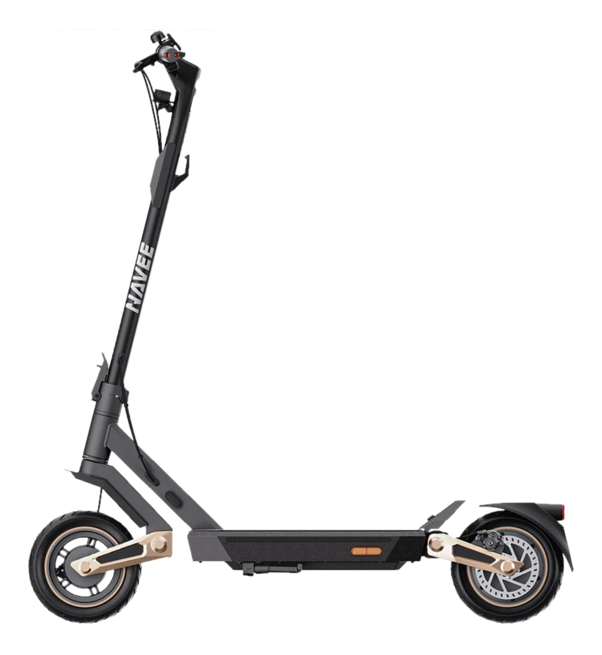 NAVEE ST3 Pro Turbo Mod %28 Eğim Perf. Dörtlü Süspansiyon 1350 W 75 km km Elektrikli Scooter Siyah