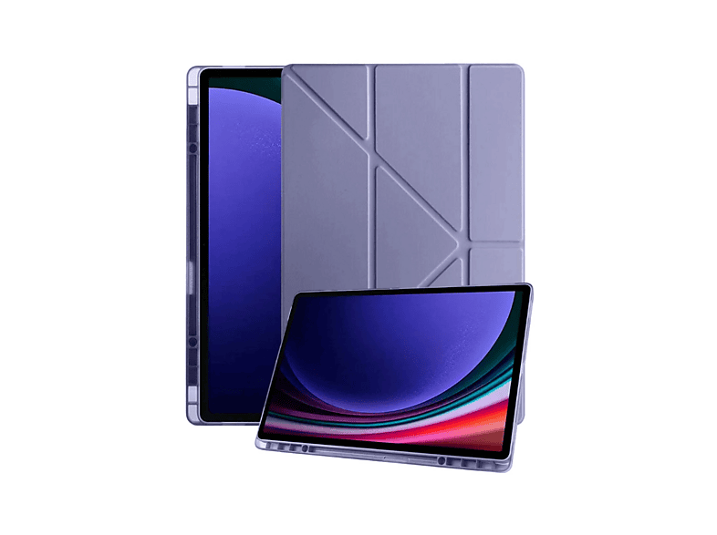NEWFACE Kalemlikli Mars Samsung Galaxy Tab A11 Plus Uyumlu Tablet Kılıfı Lavender