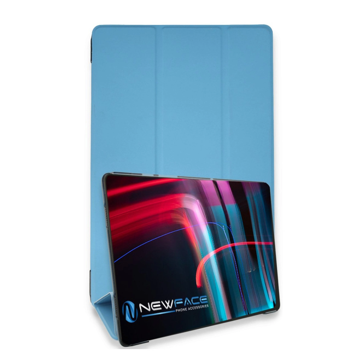 NEWFACE Smart iPad Mini 3 Uyumlu Tablet Kılıfı Mavi