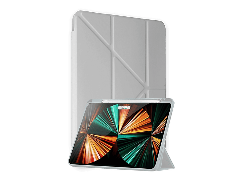 NEWFACE Huawei Kalemlikli Mars Honor Pad X9A Uyumlu Tablet Kılıfı Gri