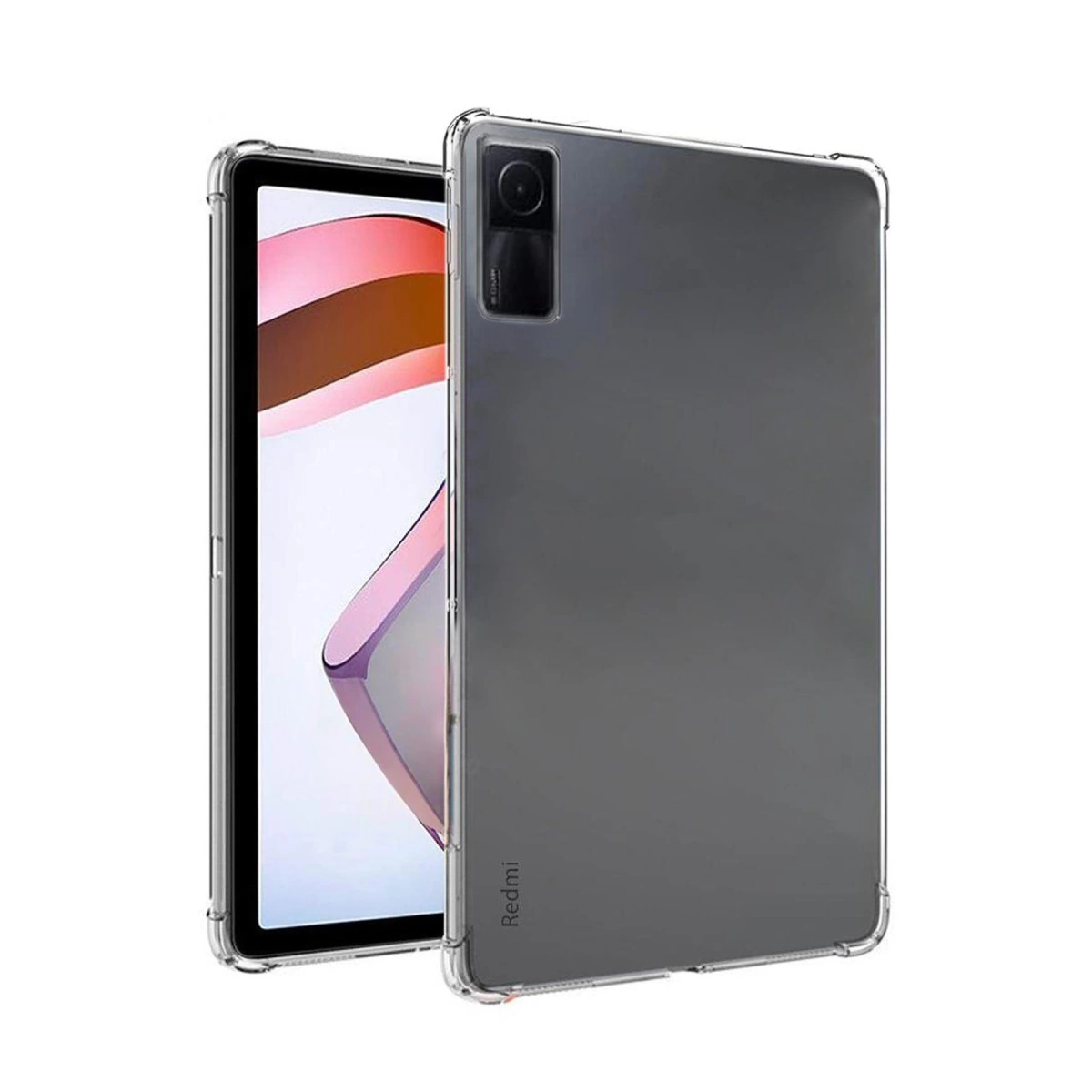 NEWFACE Anti Shock Silikon Xiaomi Redmi Pad SE 11 Uyumlu Tablet Kılıfı Şeffaf