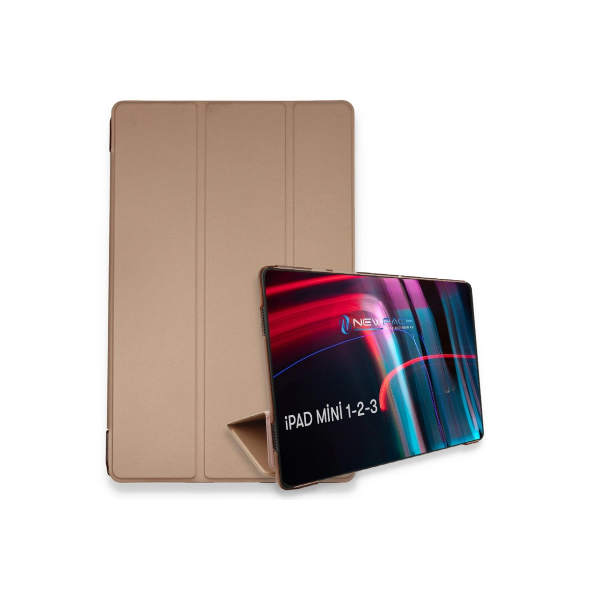 iPad Mini 1-2-3'lü altın tablet standı.