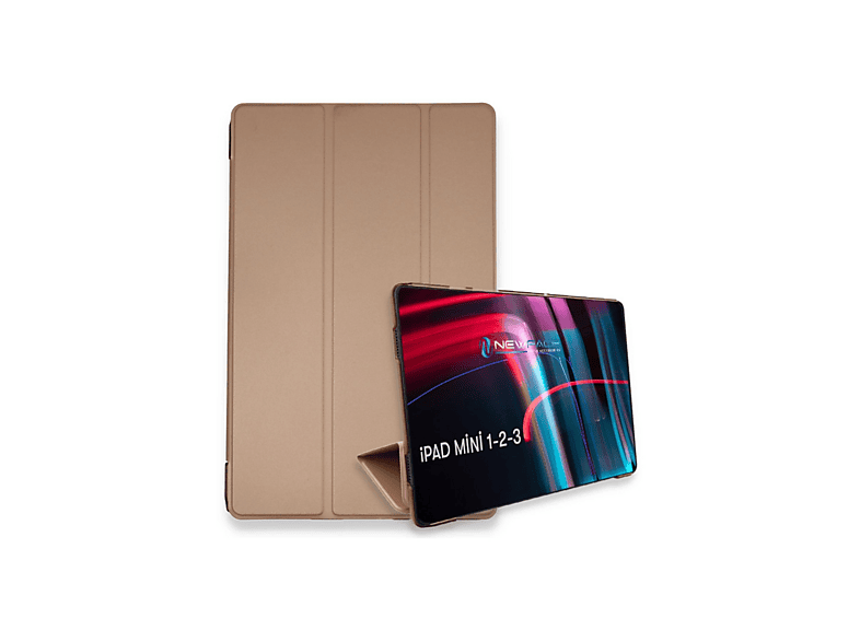 NEWFACE Tablet Smart Kılıf iPad Mini 3 Uyumlu Tablet Kılıfı Rose Gold