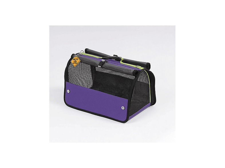 MISSIDEA Brave Paws Flybag Fileli Havayolu Uyumlu Mor Evcil Hayvan Taşıma Çantası