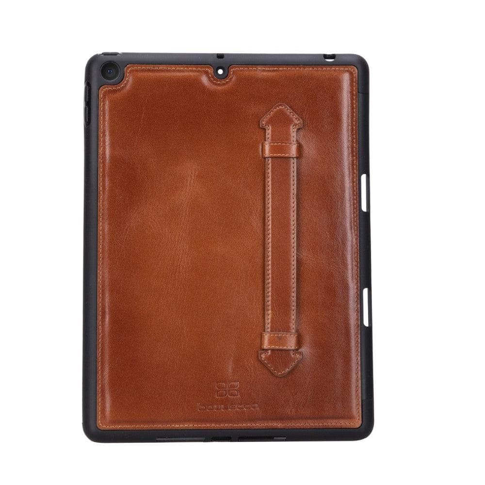 BLOOMINBAG BloomCase Felix Hakiki Deri - El Askılı Apple iPad Air 11" Tablet Kılıfı Taba