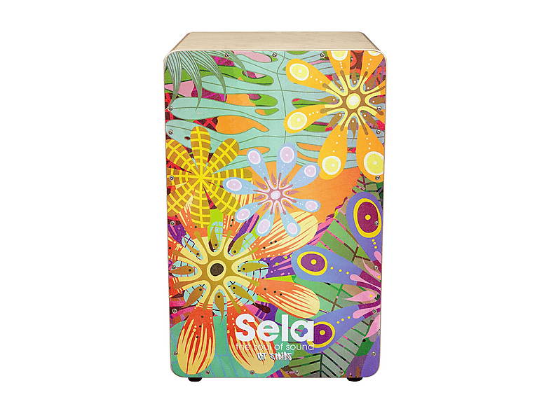 SELA SE179 Art Serisi Cajon (Flower Power)
