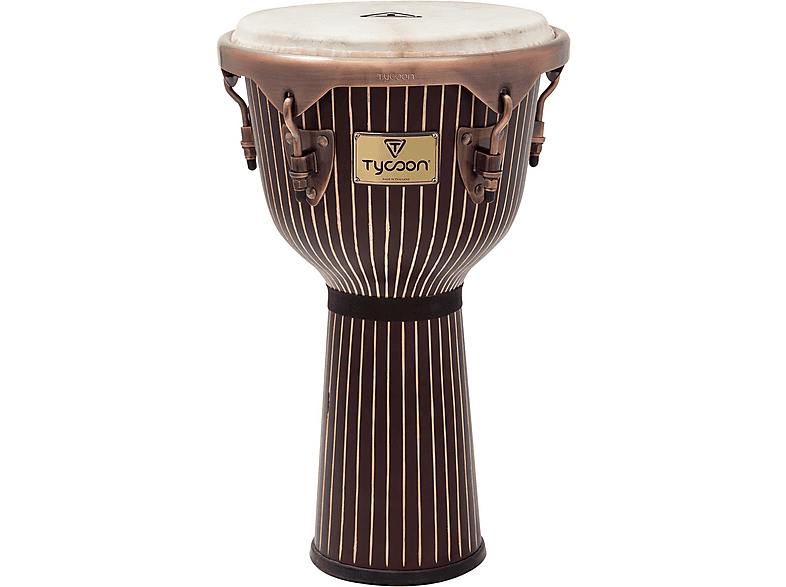 TYCOON12'' Master Hand-Crafted Pinstripe Djembe (MTJHC712ACT1)