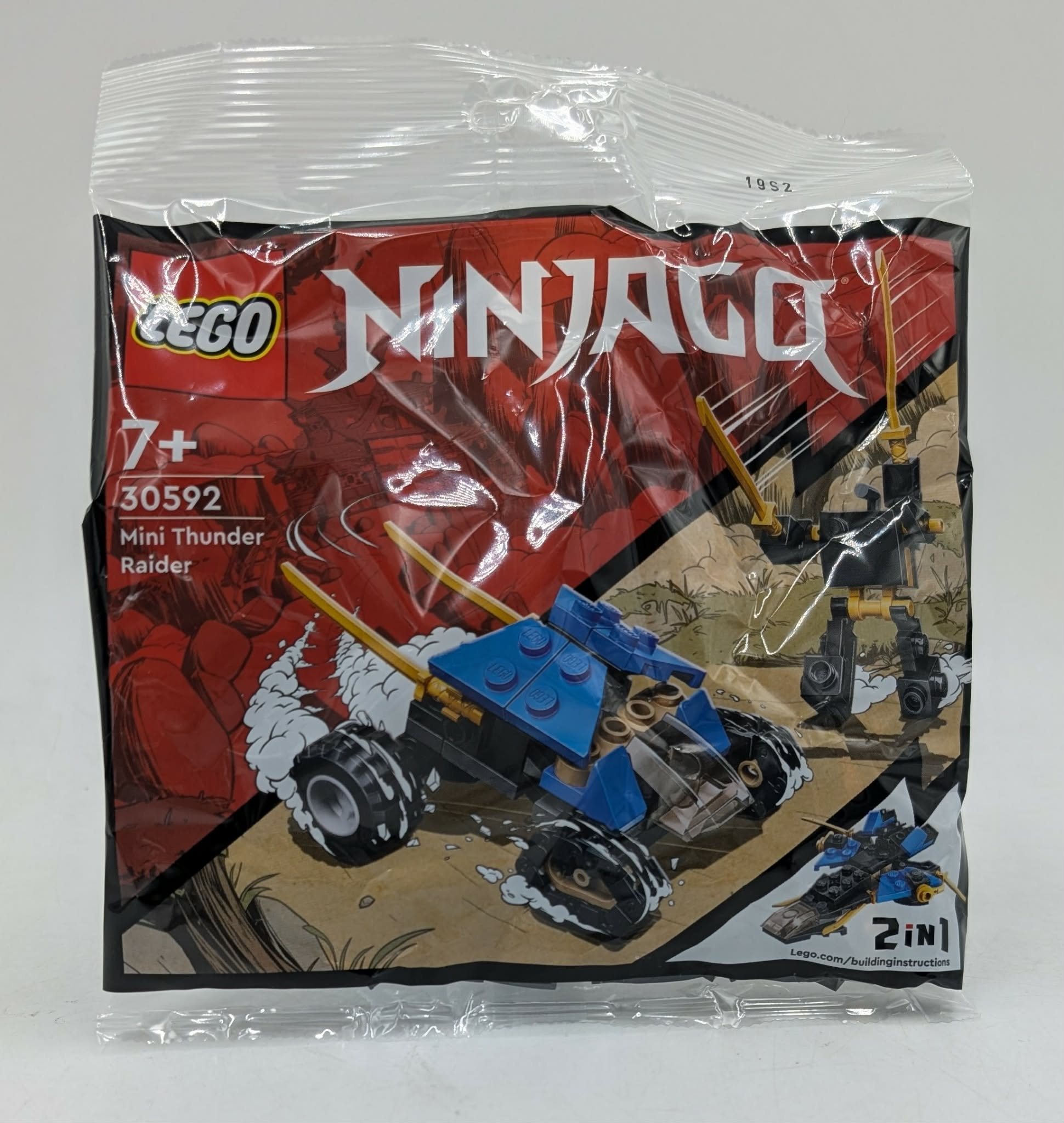 LEGO Ninjago Mini Thunder Raider, Set 30592, 7+ ans.