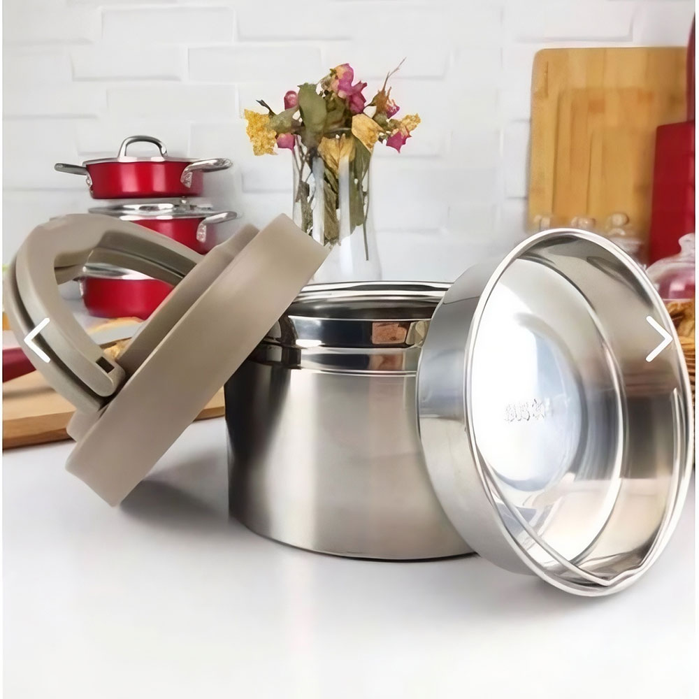 COOKER Çelik Yemek Termosu 1.1 l Yk1438 Paslanmaz Çelik Yemek Termosu