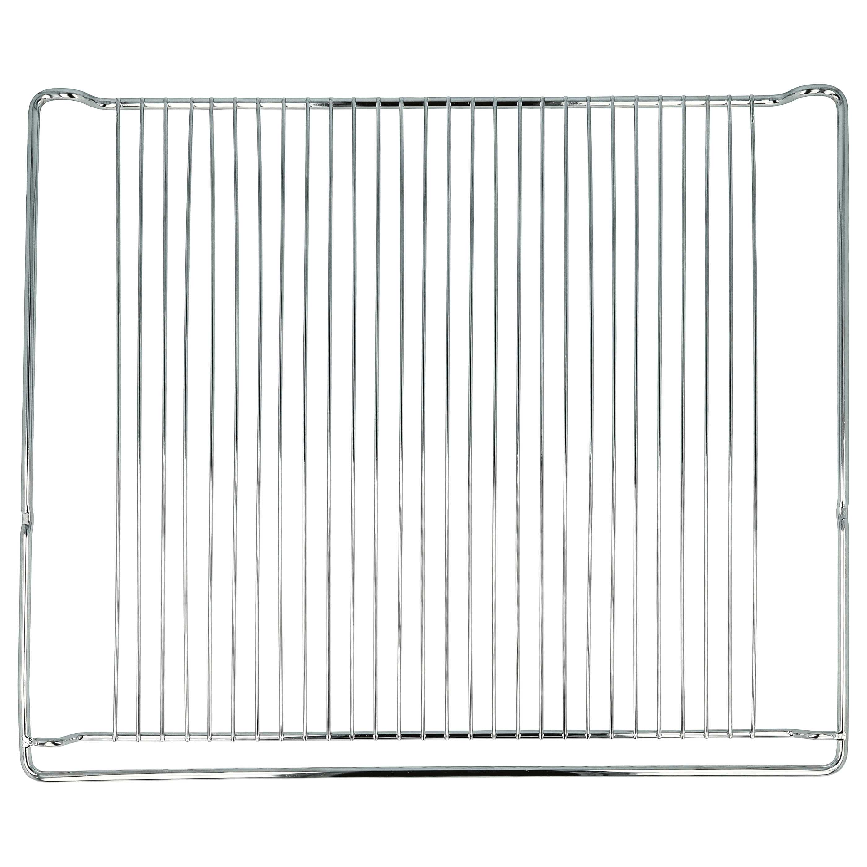 Ein glänzendes Metallgitter mit vielen parallelen Stäben.
