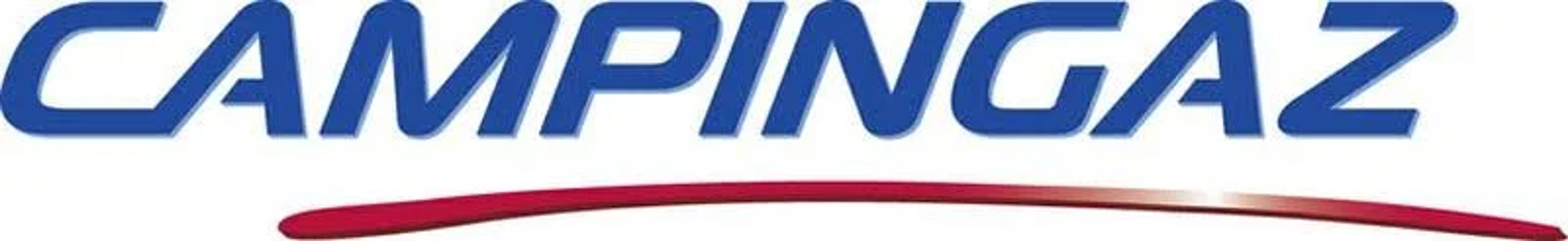 El logo "CAMPINGAZ" en letras azules con una franja roja debajo.