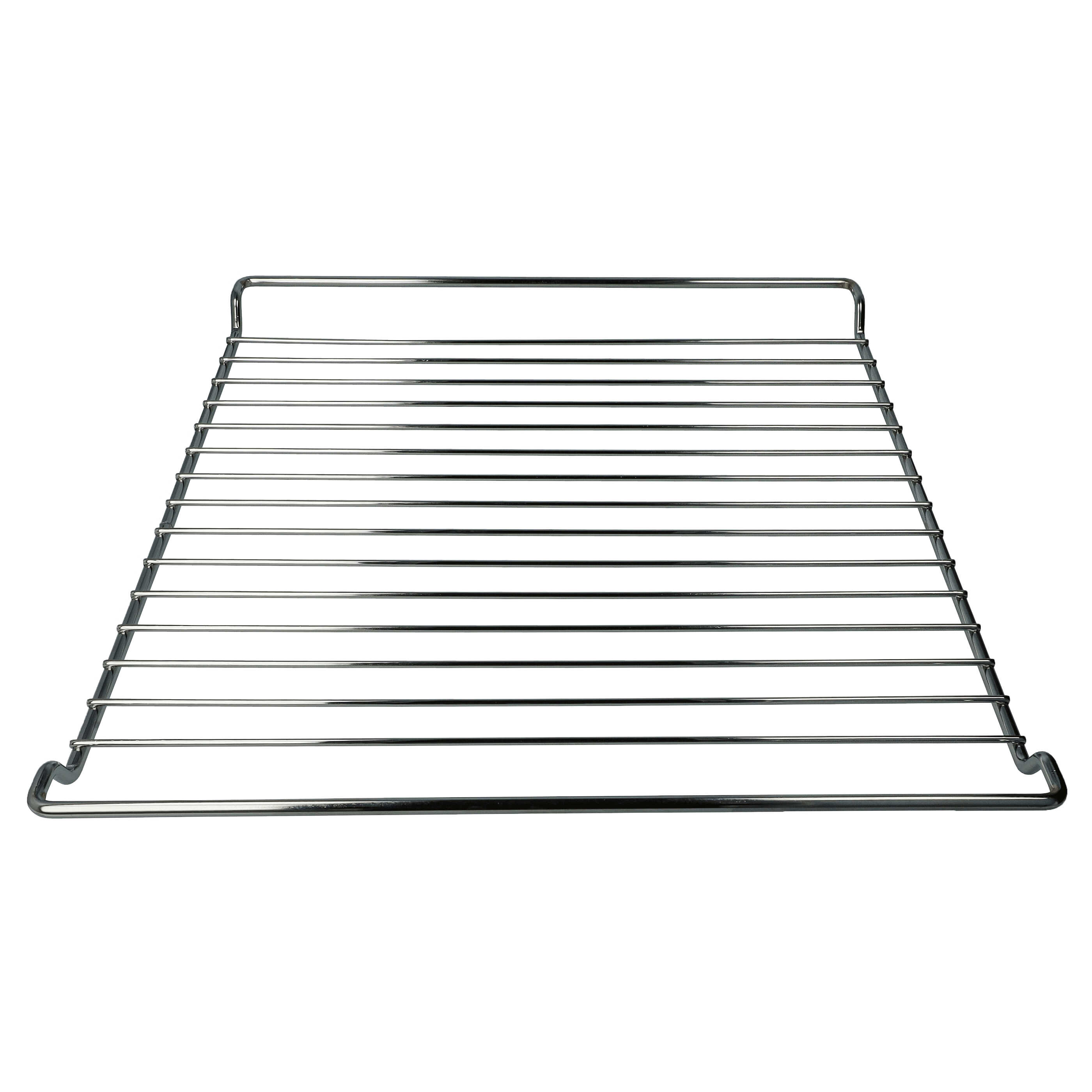 Ein glänzendes Metallgitter mit mehreren horizontalen Stäben.