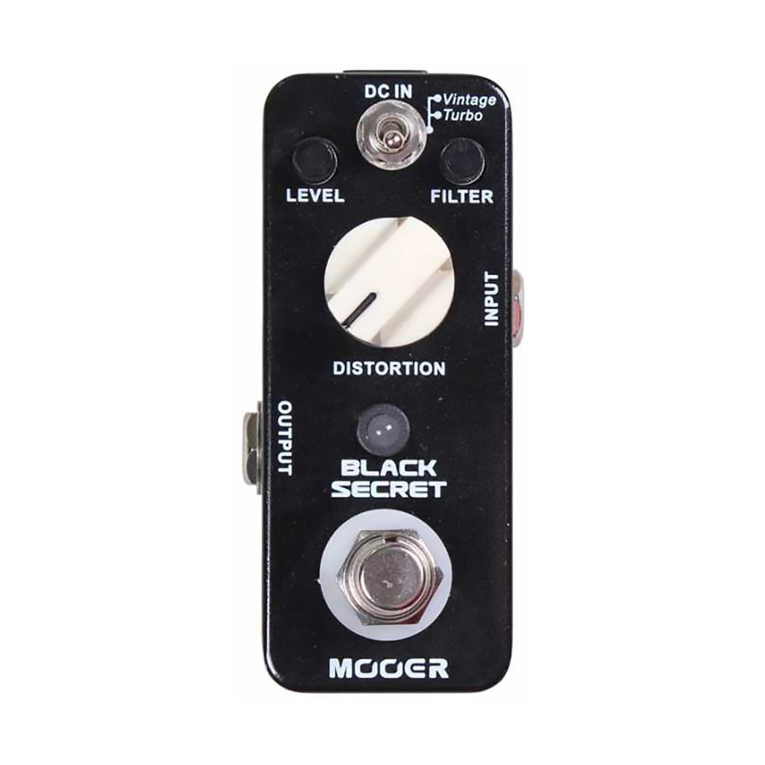 MOOER MDS1 Micro Serisi Black Secret Distortion Pedalı