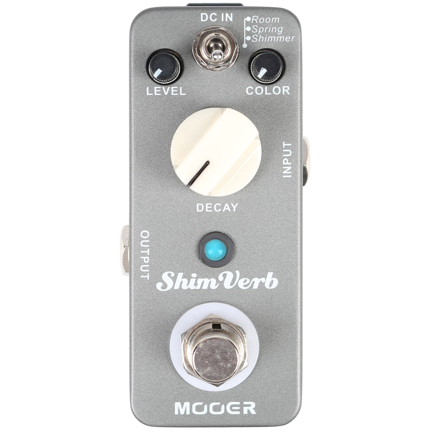 MOOER MRV1 Micro Serisi ShimVerb Digital Reverb Pedalı