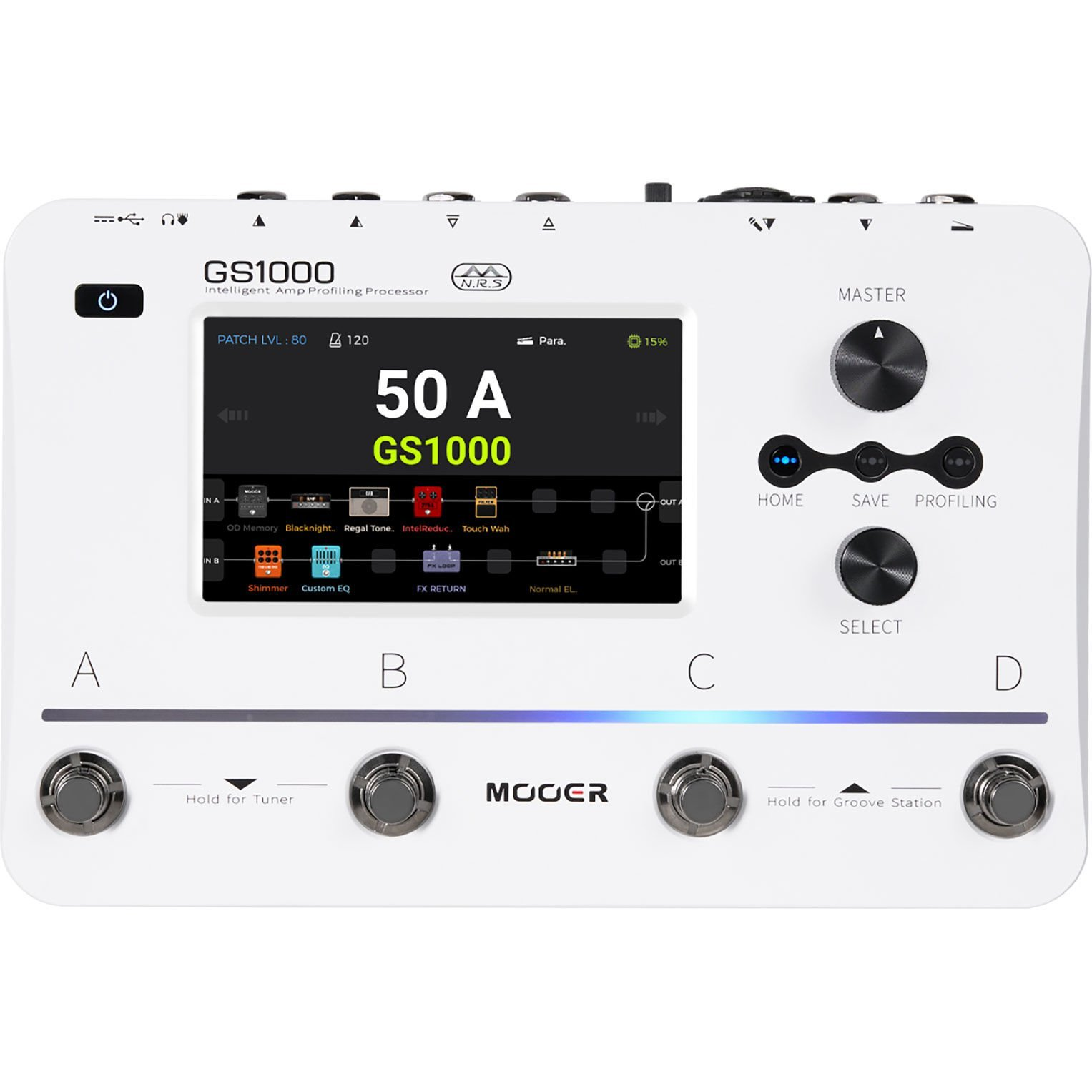MOOER GS1000 Akıllı Gitar Efekt Prosesörü