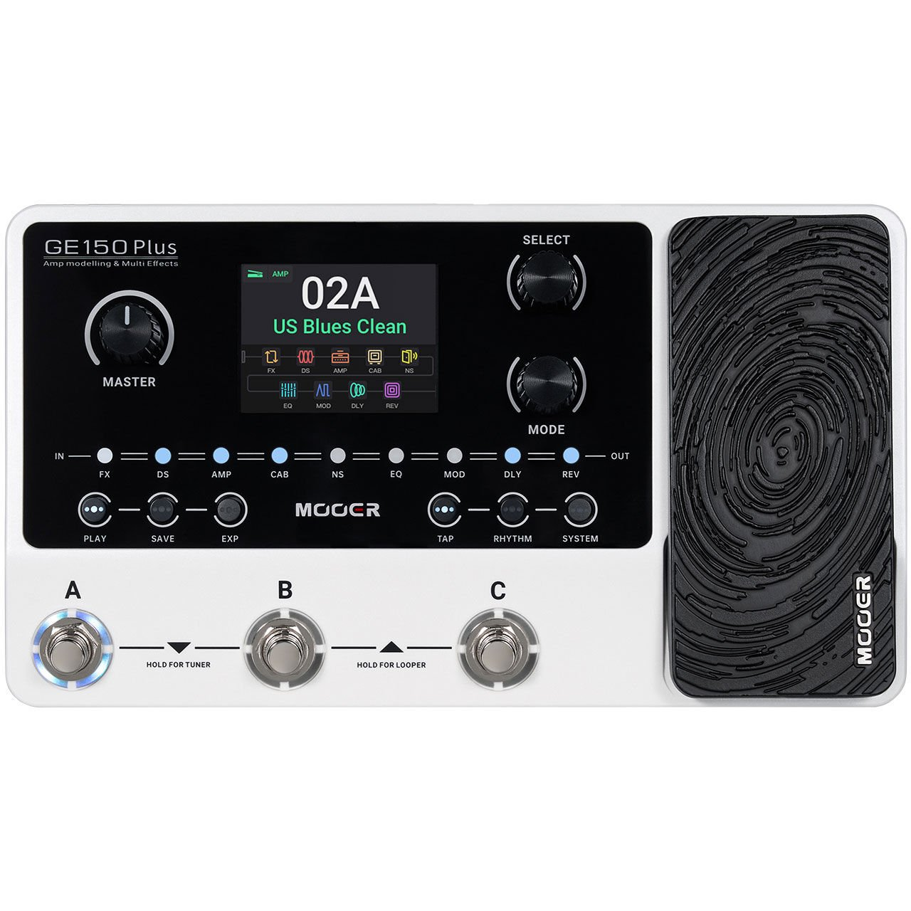 MOOER GE150 Plus Gitar Efekt Prosesörü