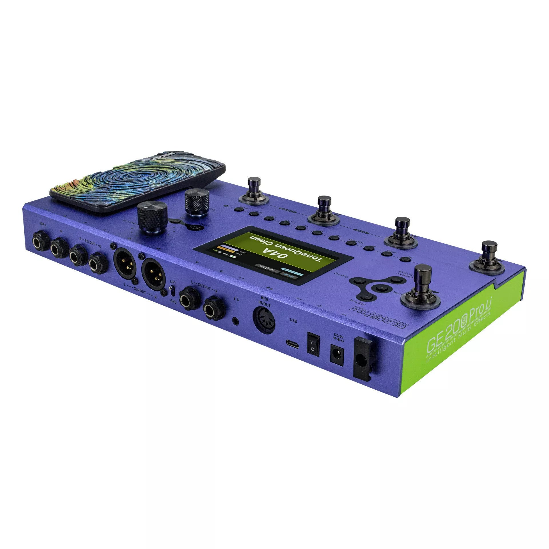 MOOER GE200 Pro LI Şarjlı Gitar Efekt Prosesör Fiyat & Özellik
