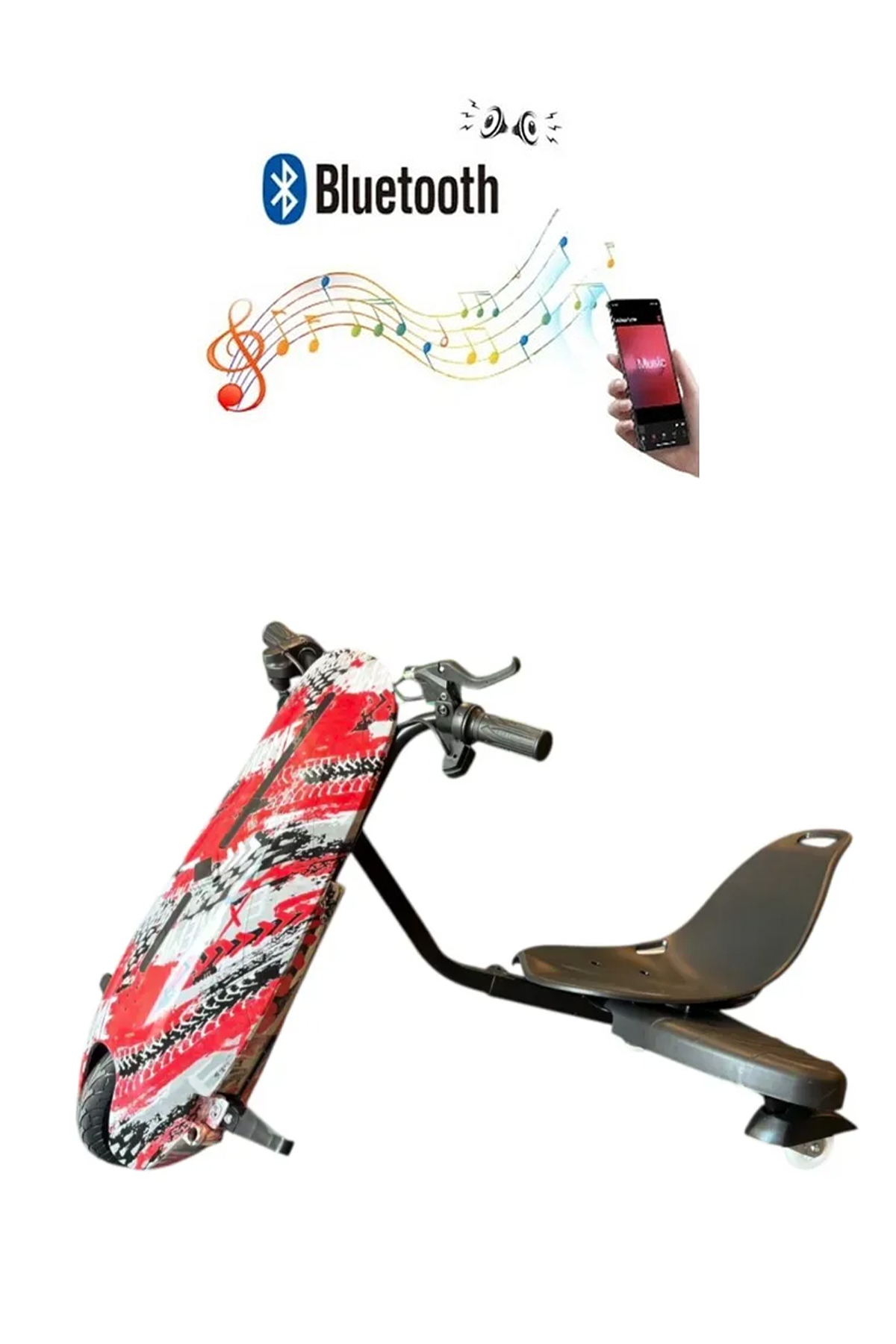 CITYMATE Drift Car Elektrikli Kaykay Bluetooth Ledli D17 Hoverboard