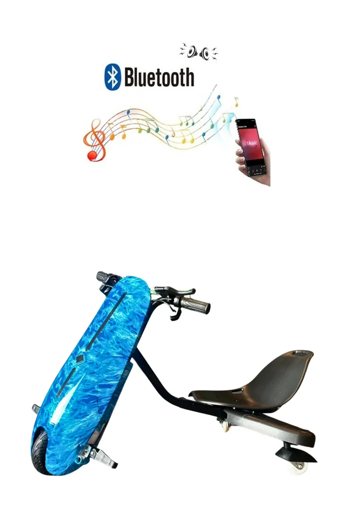 CITYMATE Drift Car Elektrikli Kaykay Bluetooth Ledli D29 Hoverboard