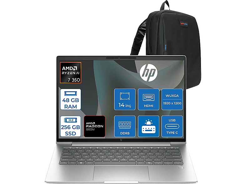 HP EliteBook 6 G1A Next AI Radeon 860M D36SZETF16 AMD Ryzen AI 7
