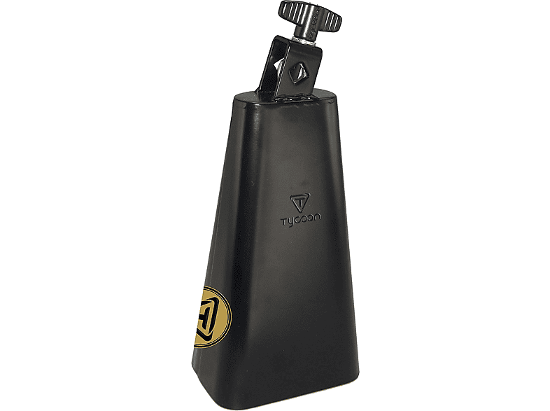 TYCOONTW80 8'' Black Powder-Coated Cowbell
