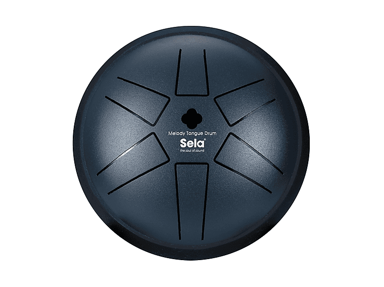 SELA SE350 ~14cm Melody Tongue Drum (La Majör Pentatonik - Navy Blue)