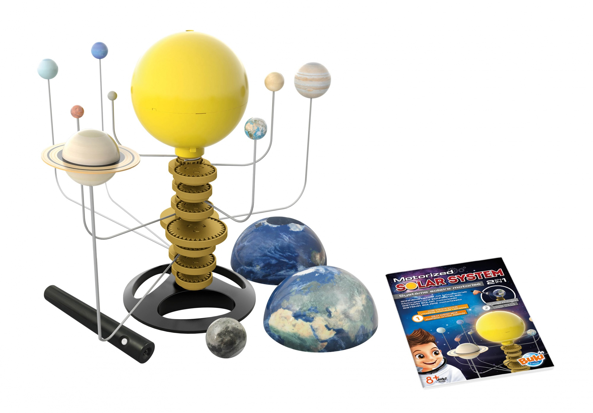 Coffret système solaire motorisé