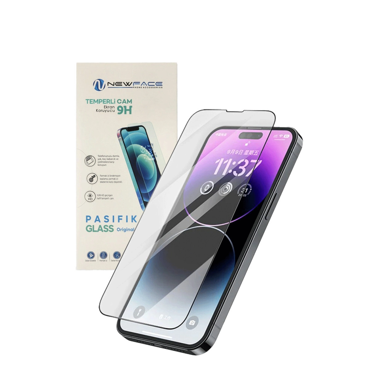 NEWFACE Samsung Galaxy A06 Uyumlu Pasifik Cam Ekran Koruyucu