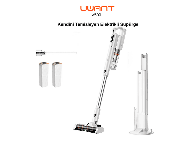 UWANT 25.000PA Emiş Gücüne Sahip Kendisini Temizleyebilen BLDC