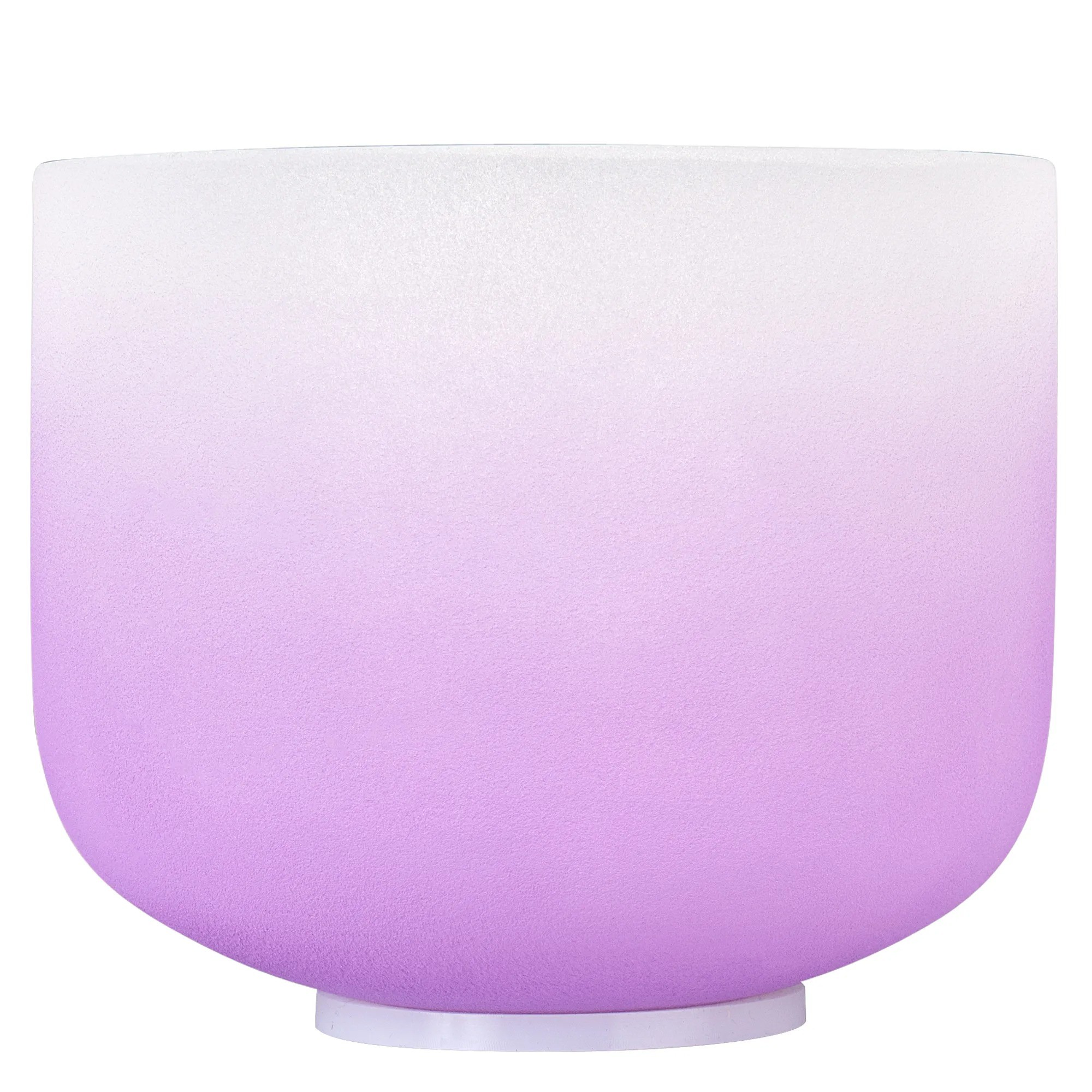 SELASECCU8B ~20 cm Kristal Singing Bowl Crown Chakra Si 432Hz