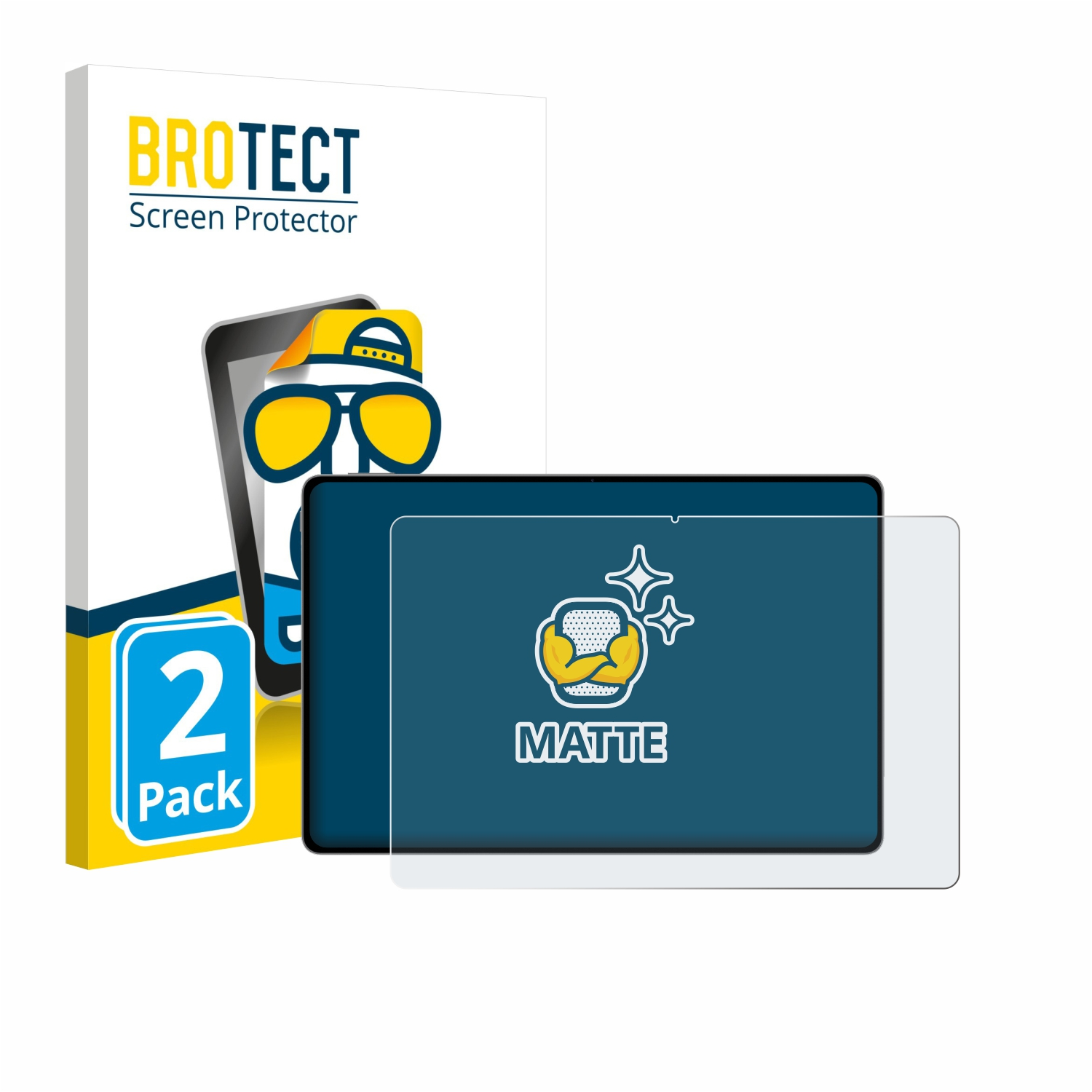 BROTECT Displayschutzfolie: 2er-Pack, matt, für Tablets