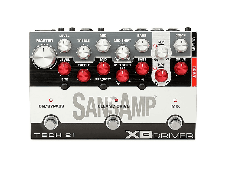 TECH21 XBDR SansAmp XB Driver Bas Gitar Preamp Fiyat & Özellik