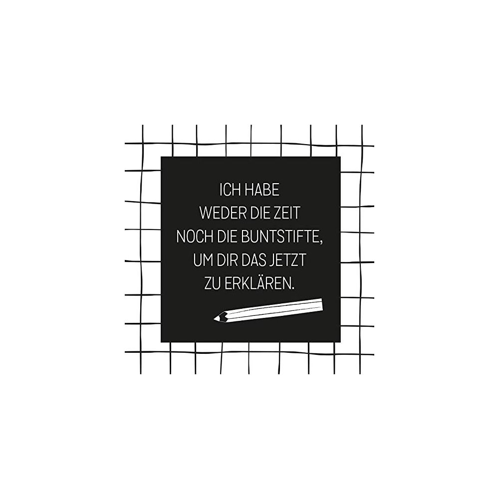 Non ho né il tempo né le matite colorate per spiegartelo ora.