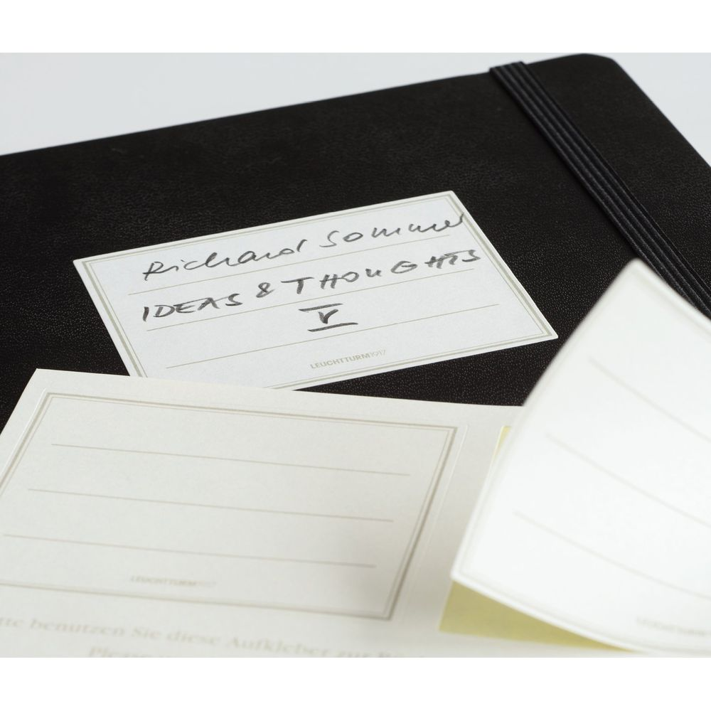 Taccuino con appunti scritti a mano: Richard Sommer, Idee & Pensieri. Leuchtturm1917.