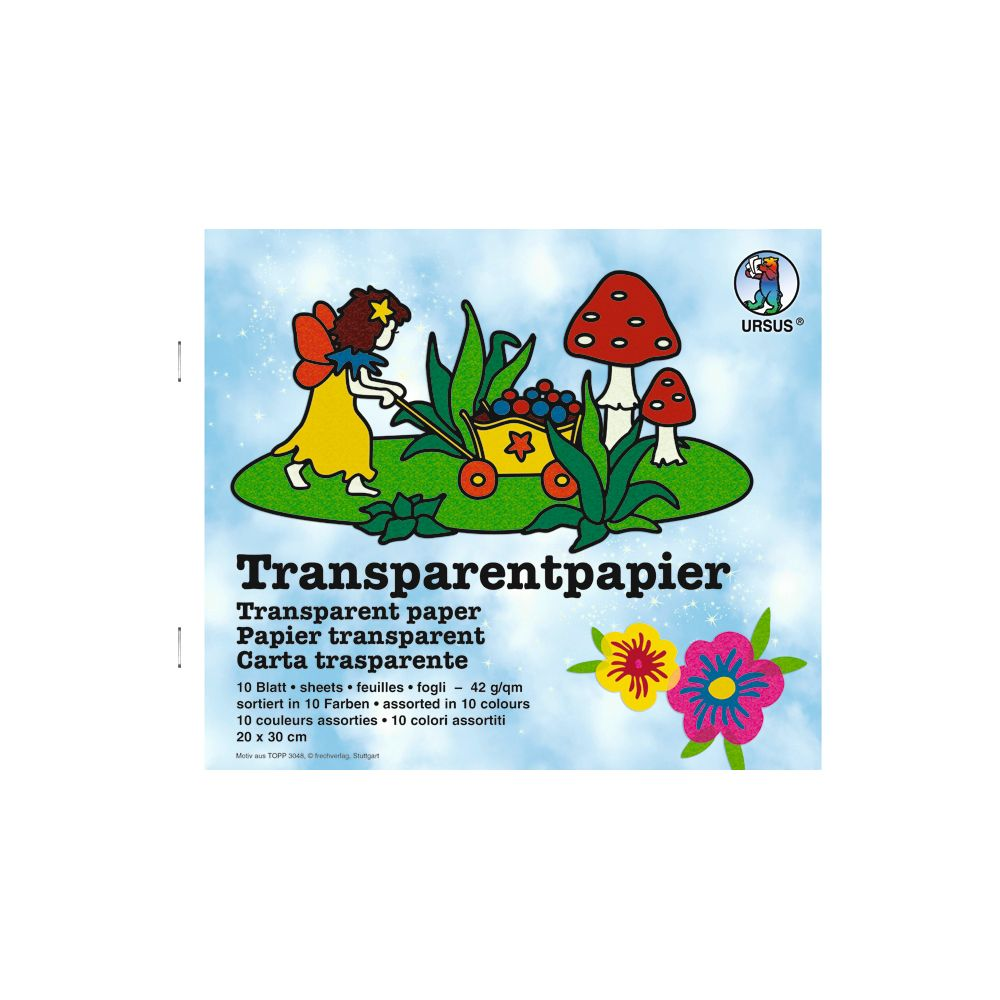 Ein Feenmädchen schiebt einen Wagen mit Beeren neben Pilzen.