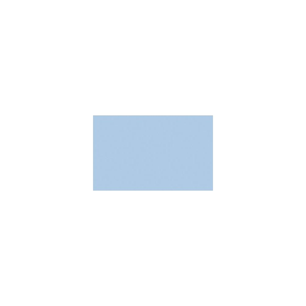 Un rectangle bleu clair sur fond blanc.