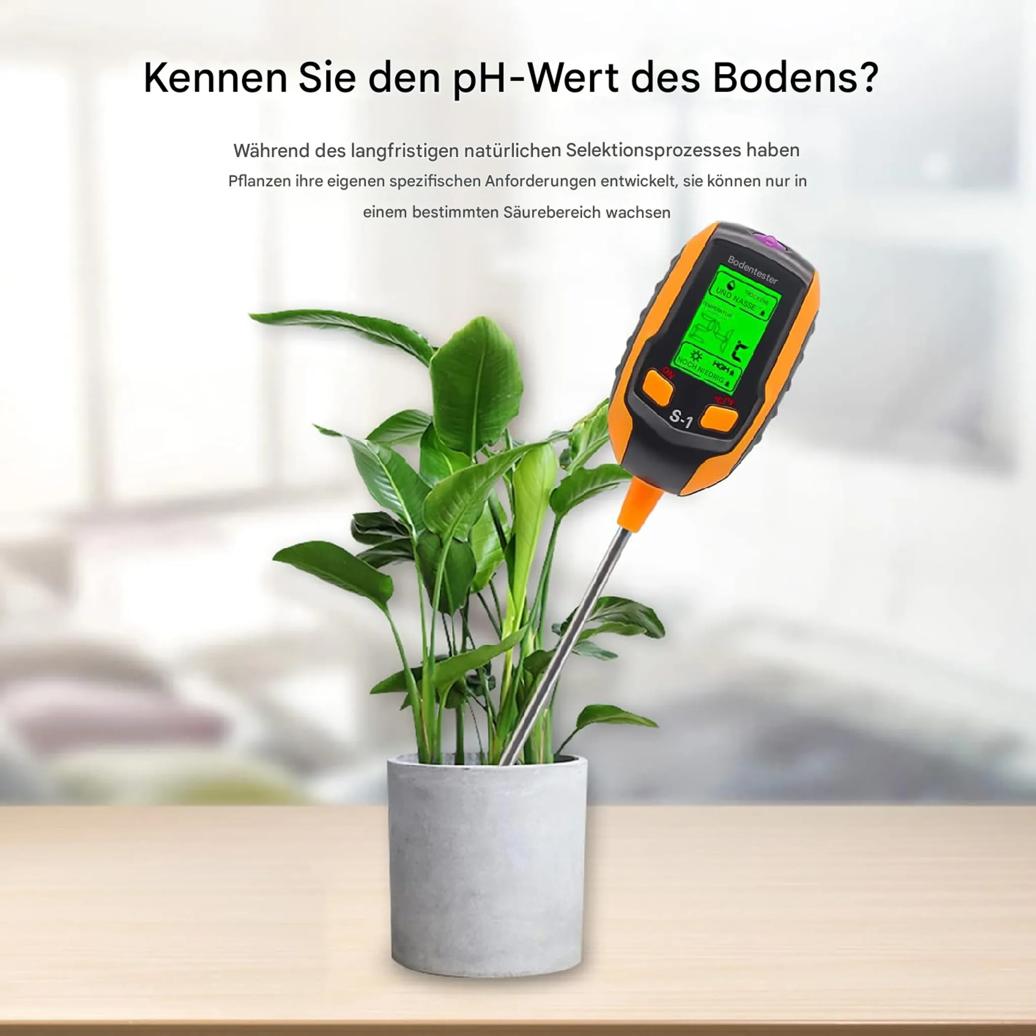 CRRYNUO 5-in-1 pH Wert-Messgert Werkzeug | SATURN