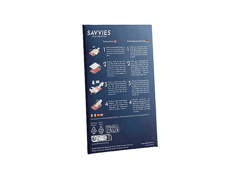Savvies 6 Pellicole Protettive Per Schermo Panasonic Lumix DC-TZ200, Trasparenti E Touch - 2