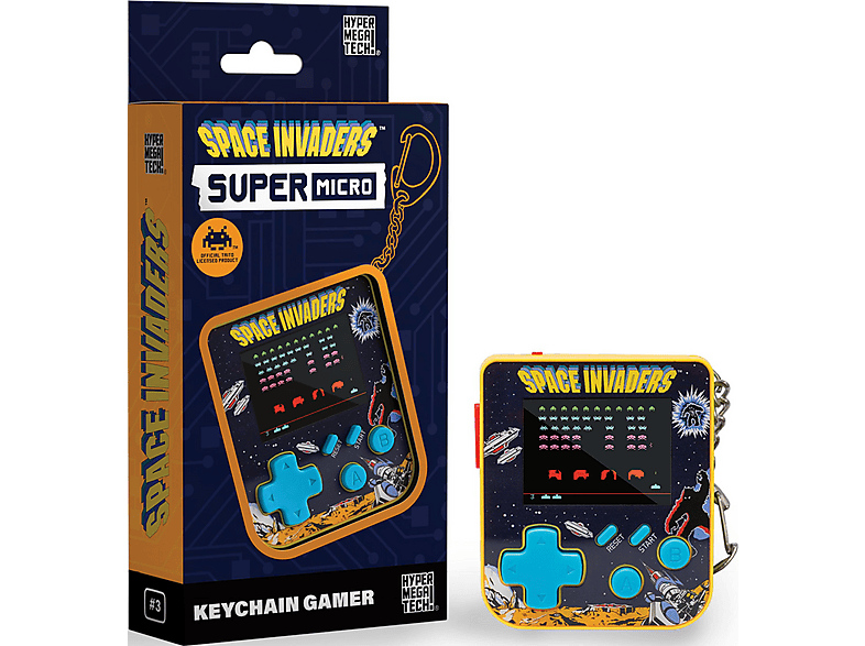 Consola retro portátil | BLAZE SUPER MICRO- SPACE INVADERS KEY