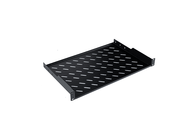 LANDE 19” 1U Sürgülü Rack Raf Sürgülü Rack Raf Siyah