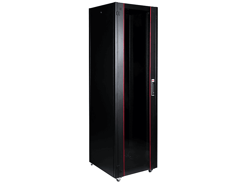 LANDE 42U 600x600 Hyperline Dikili Tip Rack Kabinet (Ön Cam Kapak ...