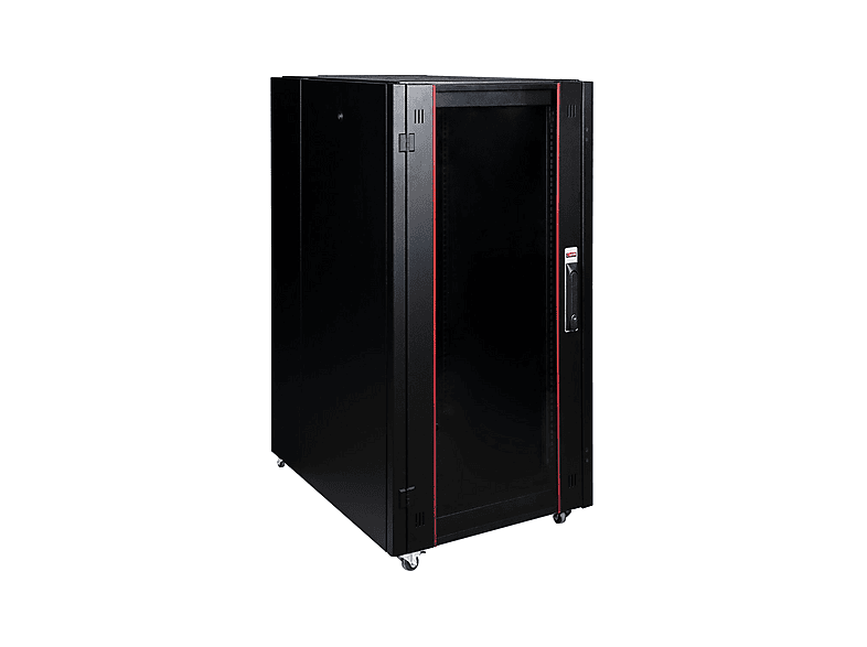 LANDE 26U 600x800 Hyperline Dikili Tip Rack Kabinet (Ön Cam Kapak ...