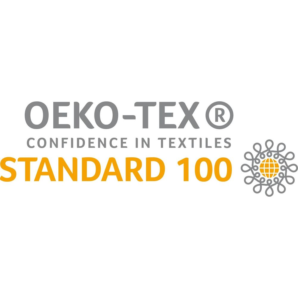 OEKO-TEX STANDARD 100 Logo mit Text.