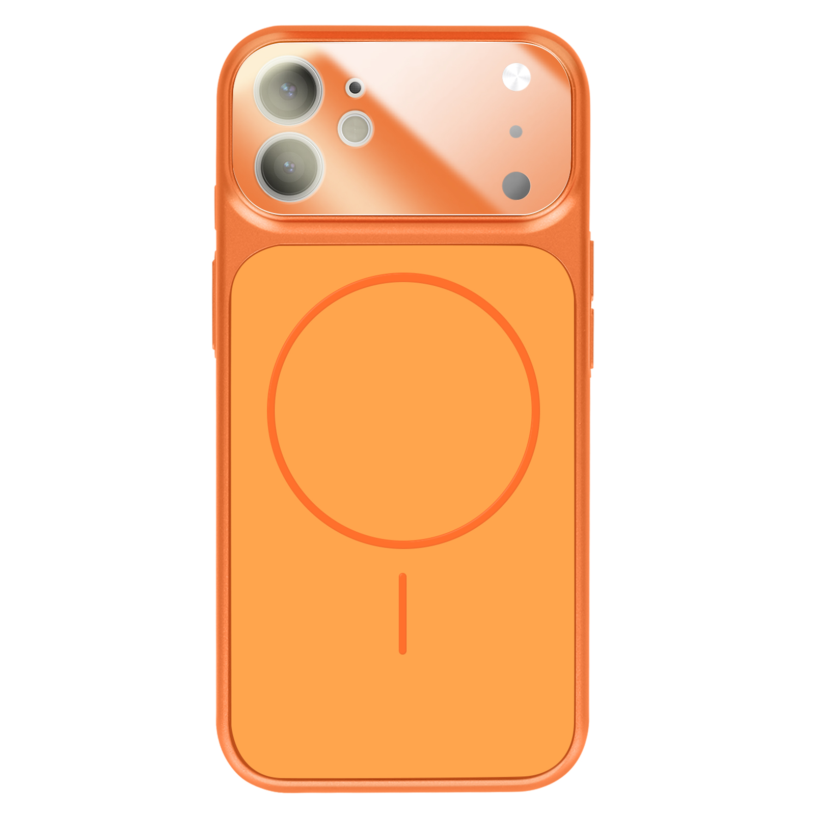 Incipio Duo Custodia Per IPhone 12/12 Pro – Arancione Clementina, Protezione Cadute 3,7m, Antimicrobica, MagSafe
