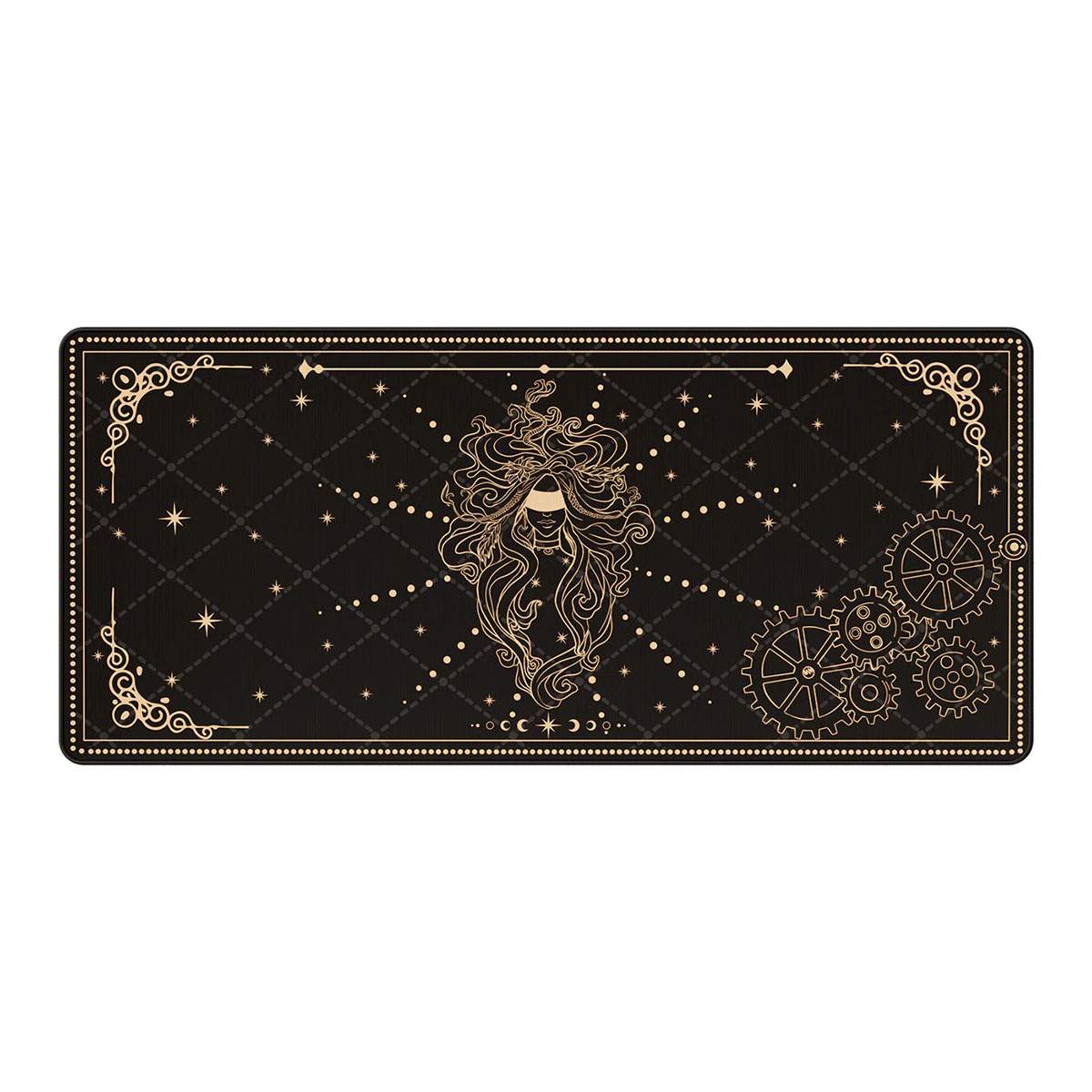 AKKO Interstellar Rosetta Stone 90×40 Mouse Pad Siyah