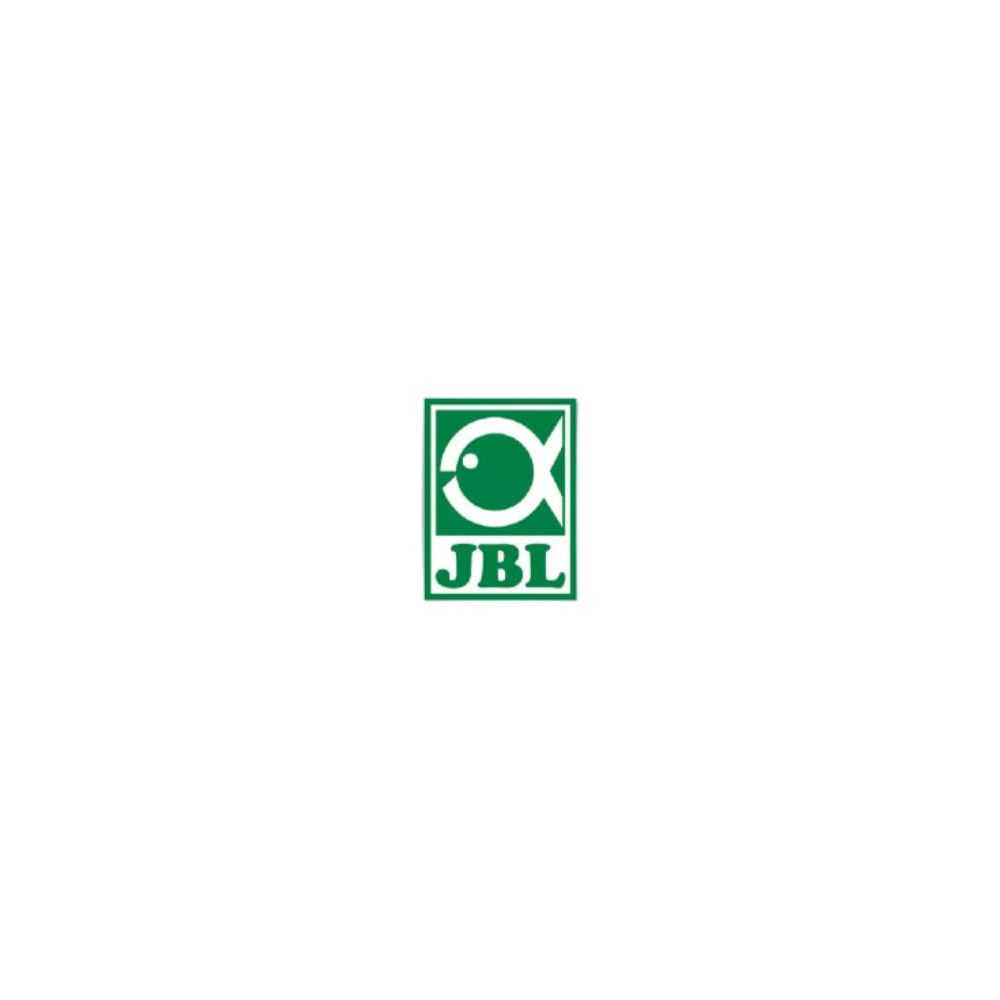 Logo verde con simbolo di pesce e testo JBL.