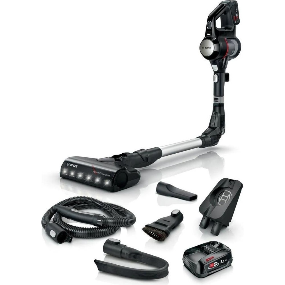 BOSCH BBS712XTR Unlimited 7 Şarjlı Dikey Süpürge Siyah