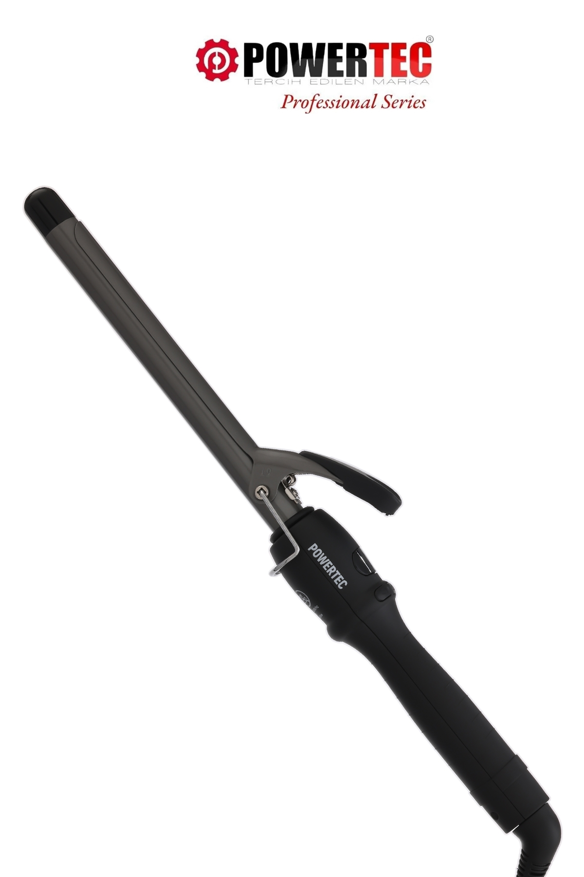 POWERTEC TR-19 19 mm Çap Profesyonel Maşa Siyah