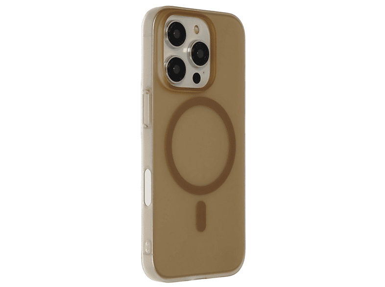 NEWFACE iPhone 16 Pro Max Uyumlu Tuna Pc Slim Magsafe Kapak Telefon Kılıfı Çöl Titanyum
