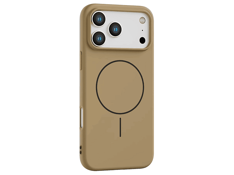 NEWFACE iPhone 17 Pro Uyumlu Jully Magsafe Kapak Telefon Kılıfı Çöl Titanyum
